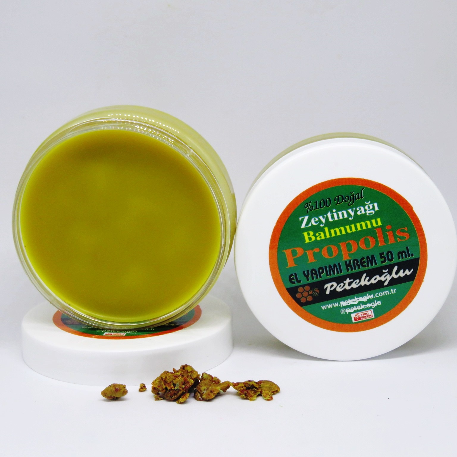 Petekoğlu Arıcılık (50ML) Propolis Krem Propolis Sprey (20ML) ile Birlikte