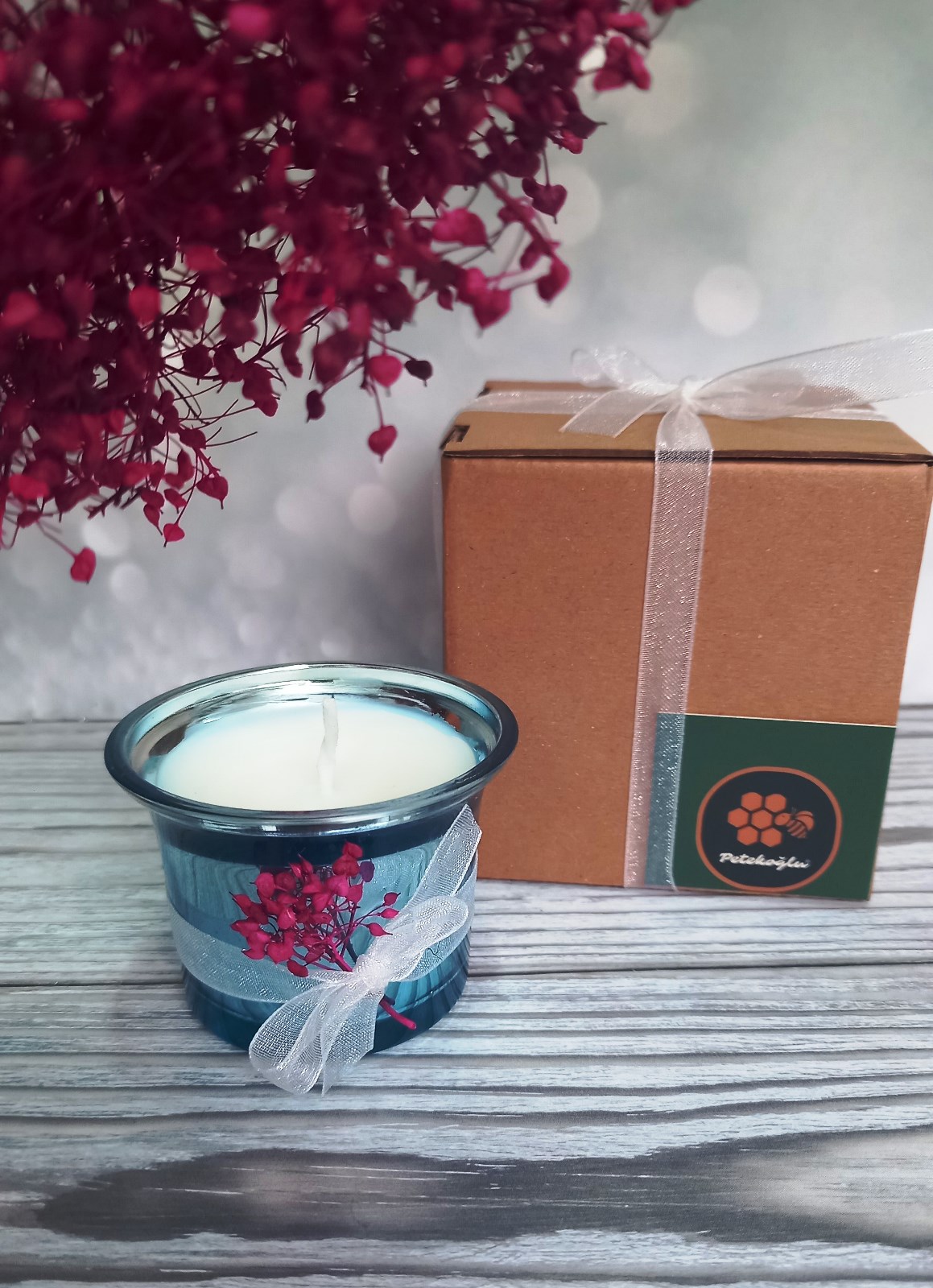 Soyawax Mumu El Yapımı %100 Doğal Aromatik Soya Mumu Vanilya Kokulu