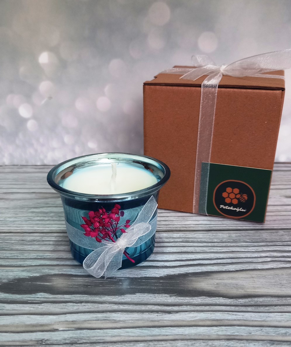 Soyawax Mumu El Yapımı %100 Doğal Aromatik Soya Mumu Vanilya Kokulu