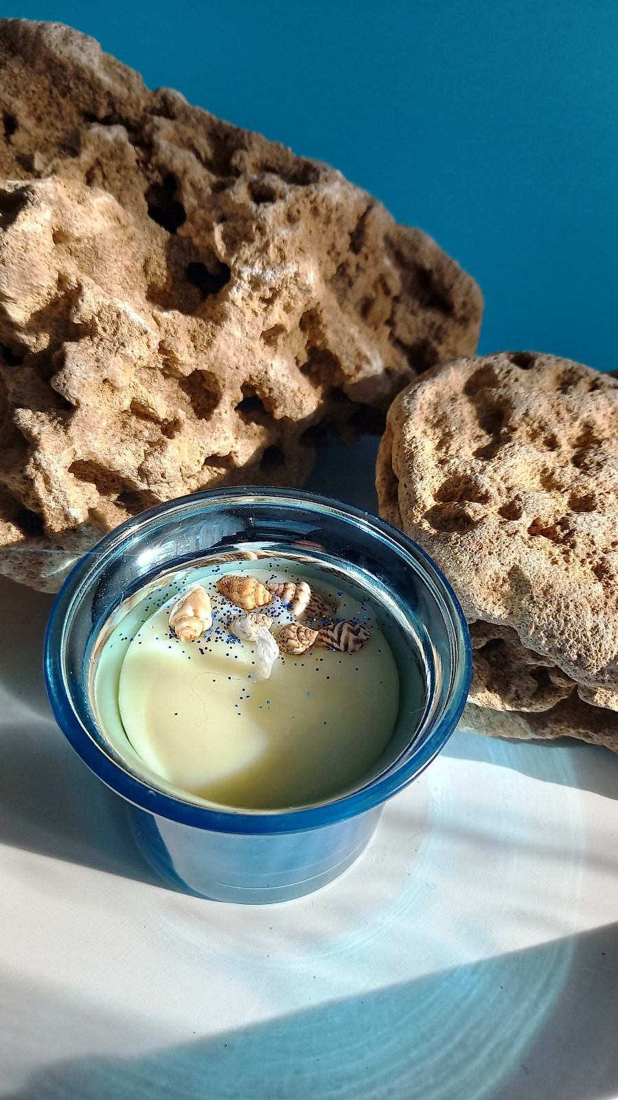 Soyawax Mumu El Yapımı %100 Doğal Aromatik Soya Mumu Vanilya Kokulu-Soyawax Candle