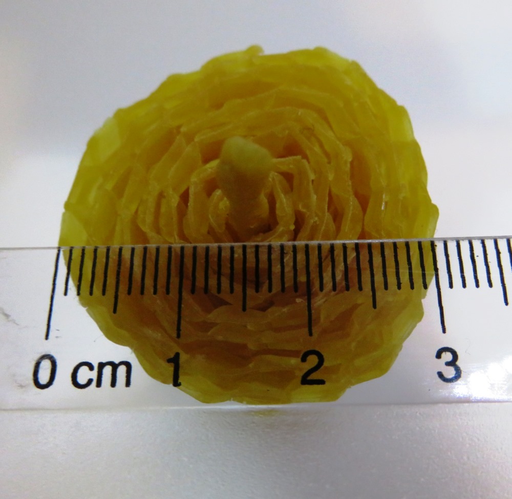 (3Adet)   7CmX3Cm Özel Günler İçin Balmumu Mum Kırmızı Kurdele