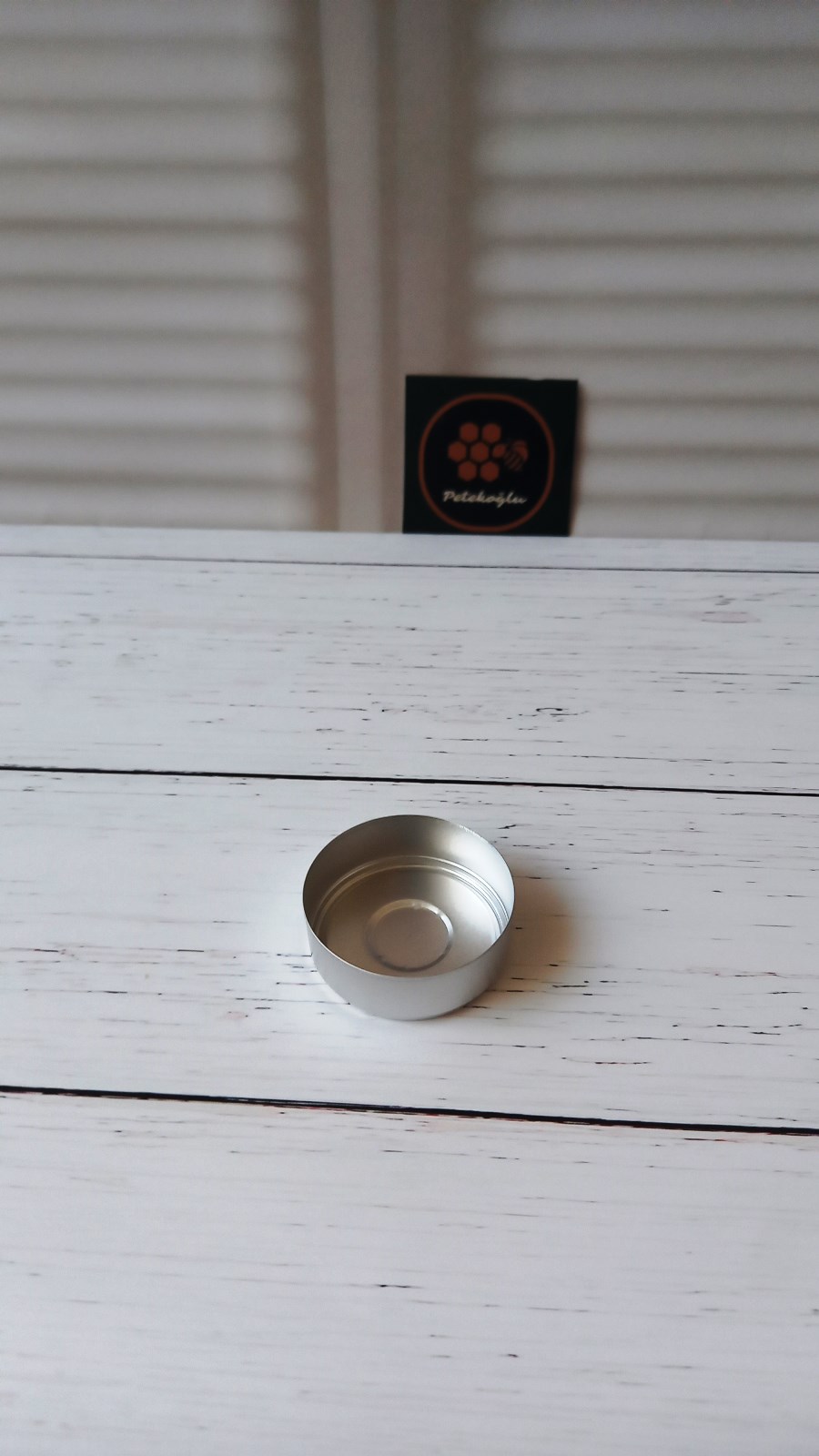 (100 Adet) Boş Alüminyum Tealight Mum Kabı Standart Boy