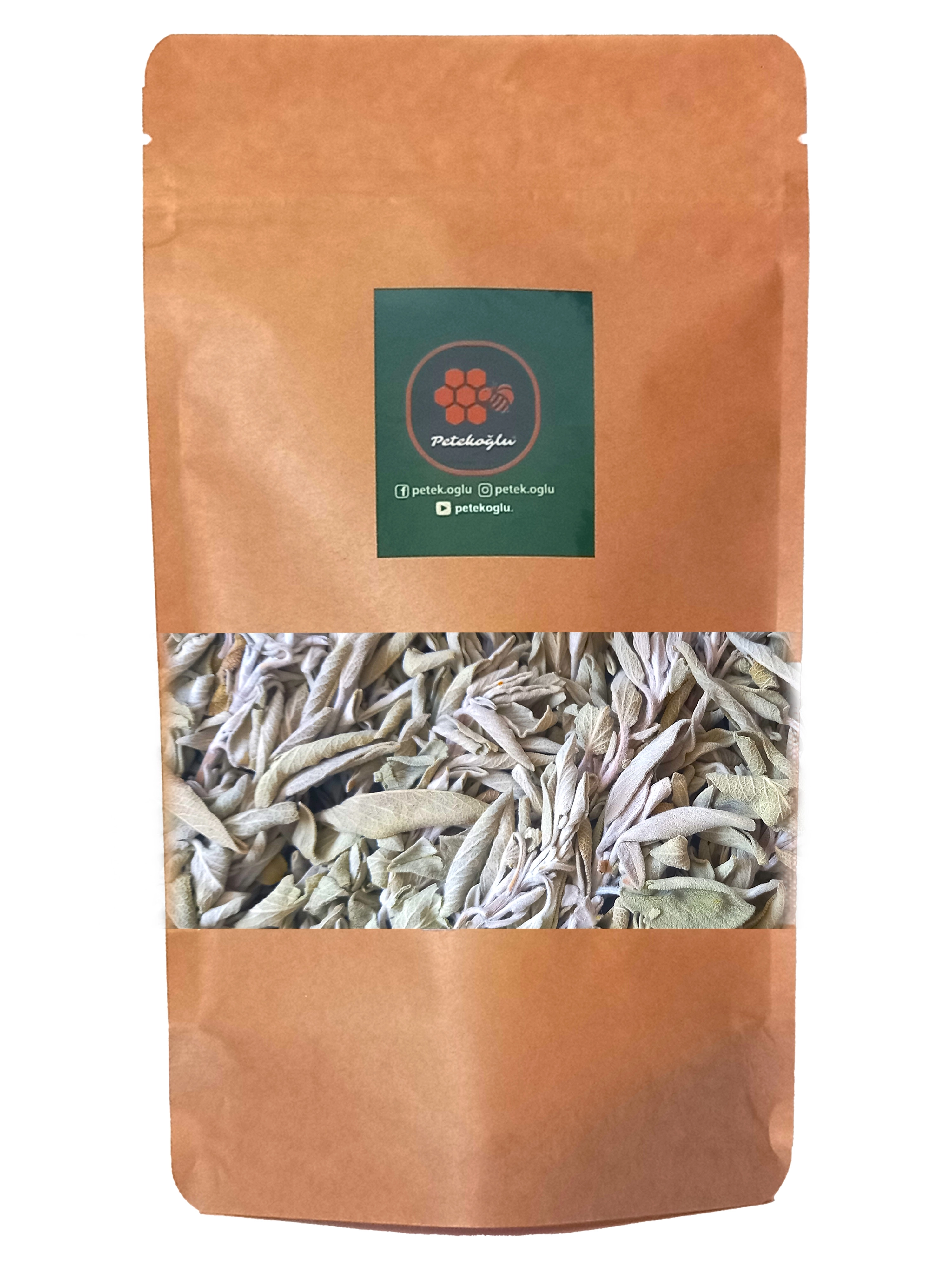 Petekoğlu (100Gr) Yaprak Ada Çayı Aydın Nazilli Mahsulü Petekoğlu Doğal Adaçayı