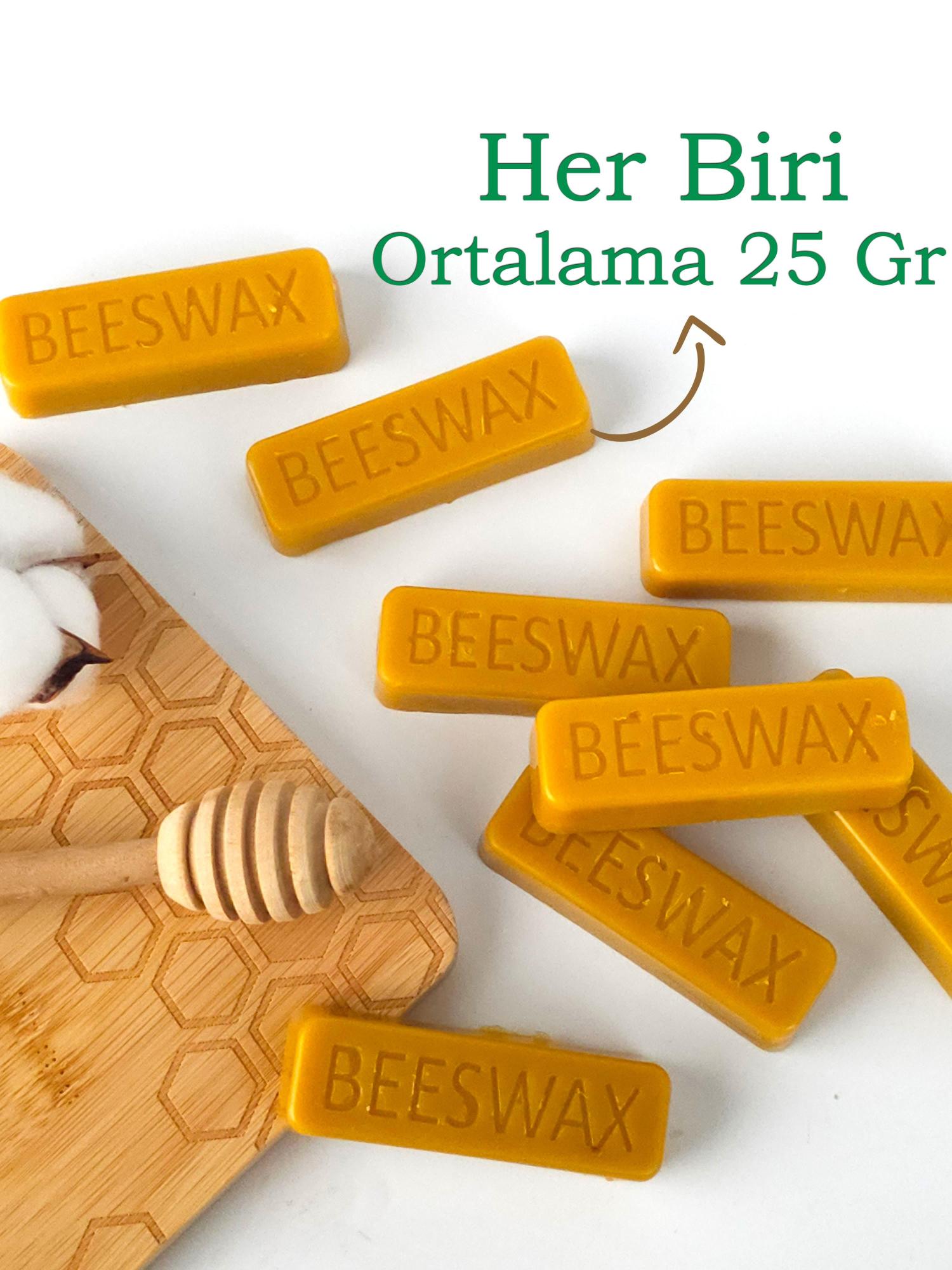 Besswax Mini Külçe 500Gr Petekoğlu Filtre Edilmiş Doğal Saf Balmumu 