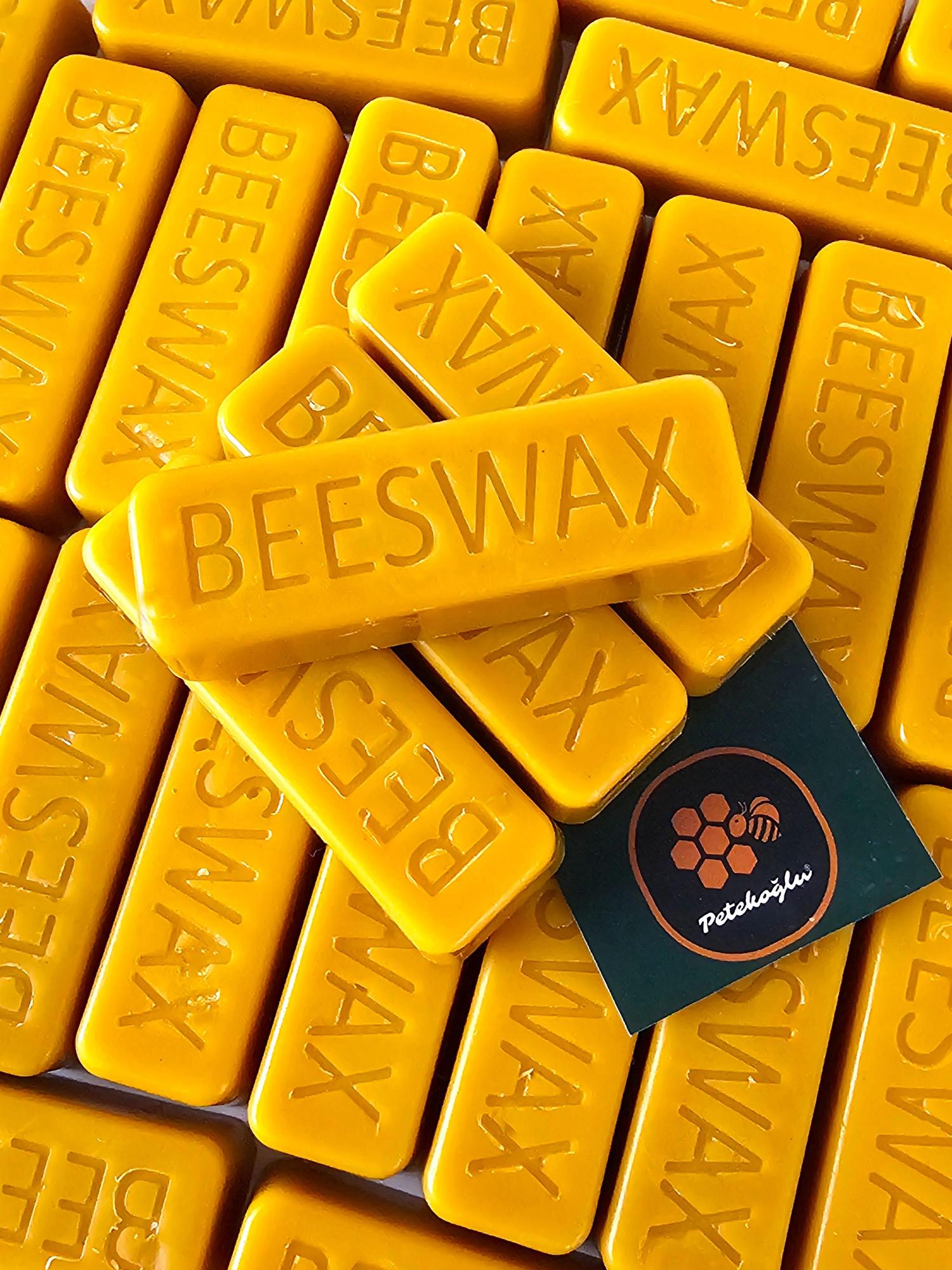 Besswax Mini Külçe 500Gr Petekoğlu Filtre Edilmiş Doğal Saf Balmumu 