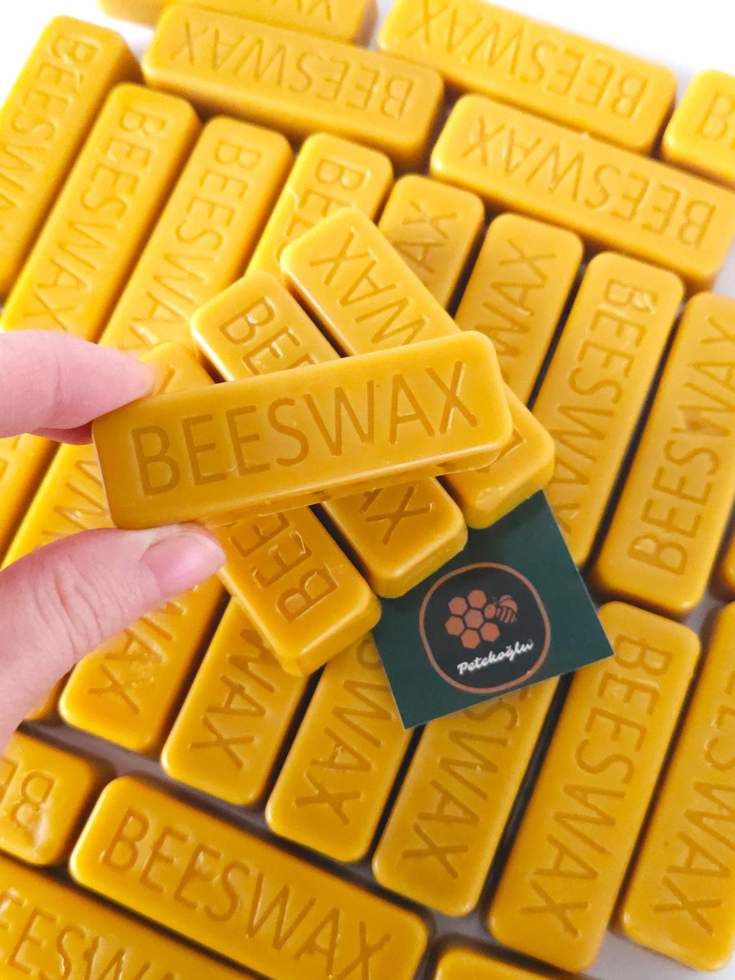 Besswax Mini Külçe 500Gr Petekoğlu Filtre Edilmiş Doğal Saf Balmumu 
