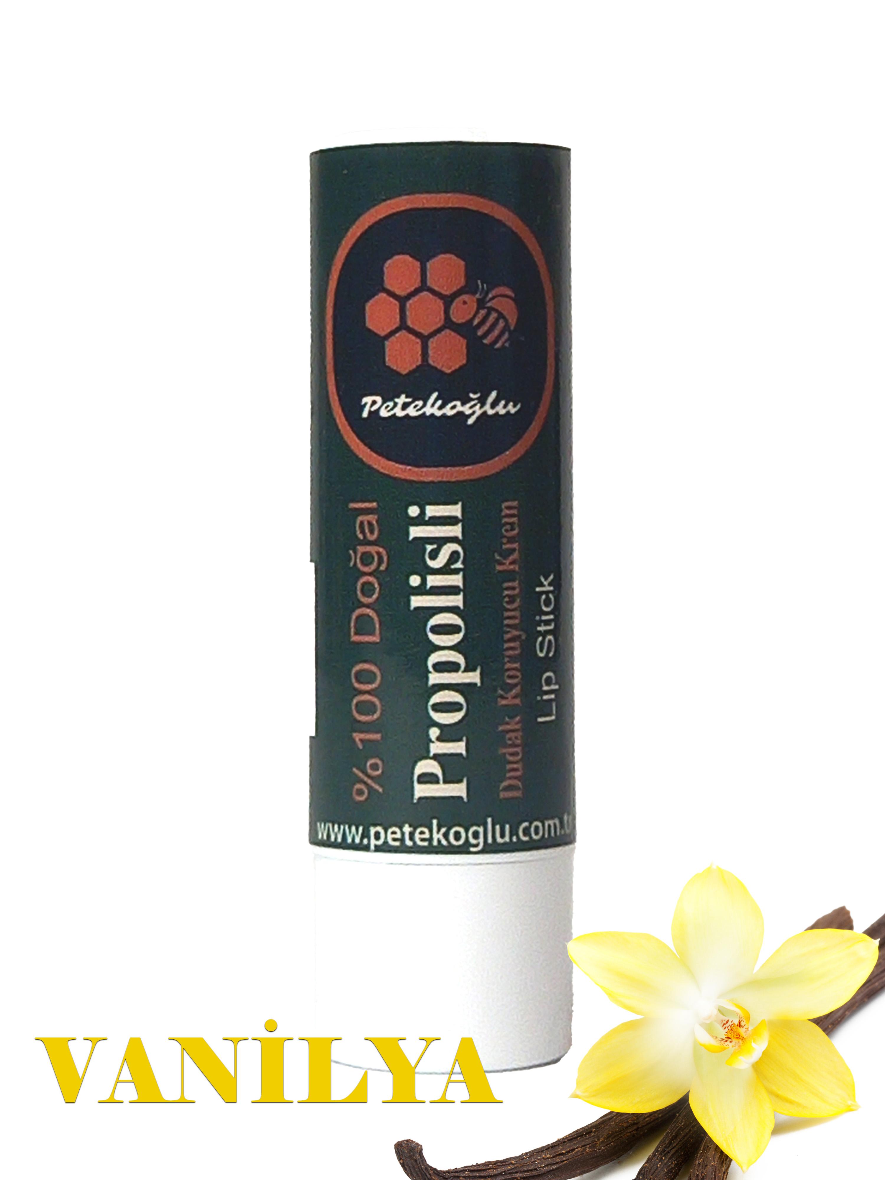 (1Adet)  Propolis, Bal, Shea , hindistan Cevizi  Zeytin yağı , Balmumu ve Aynısefa  El Yapımı Dudak Kremi   Lip Stick Bal Mumu