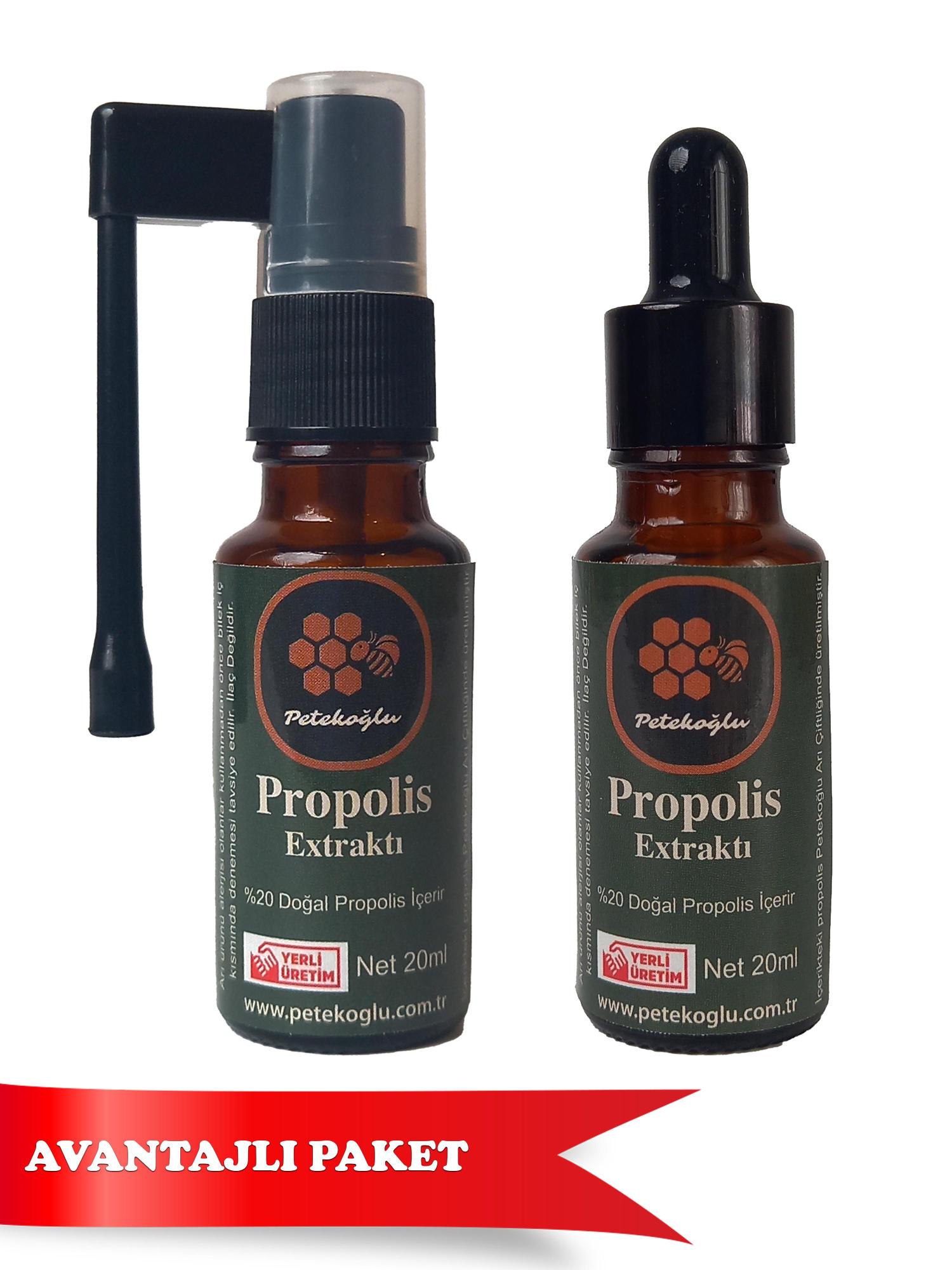%20 Propolis Damla Ve Sprey Birlikte (Her biri 20ML)