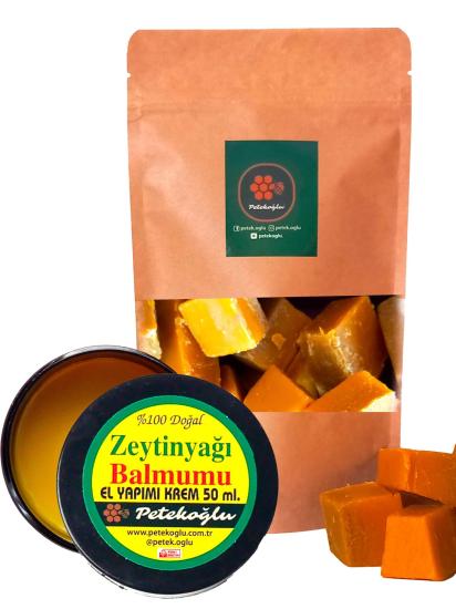150 Gr Saf Balmumu Doğal Katkısız Bal Mumu  Ve Zeytinyağı Balmumu Krem Günlük Onarıcı Krem