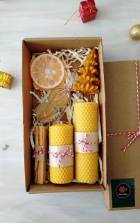 Doğal Petek Balmuumu Mum Tealight Bodrum Mandalina Sabun Bal Mumu  Palo Santo Tütsü Beeswax Candle