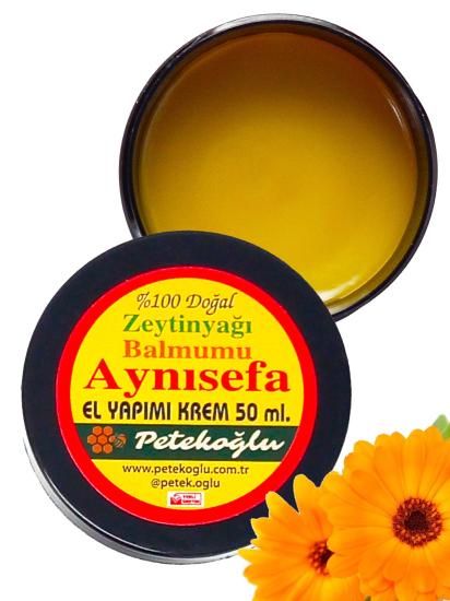 (50ML) Aynısefa Krem Çatlak Onarıcı Nemlendirici El Yapımı Doğal Katkısız Balmumu Zeytinyağı İle