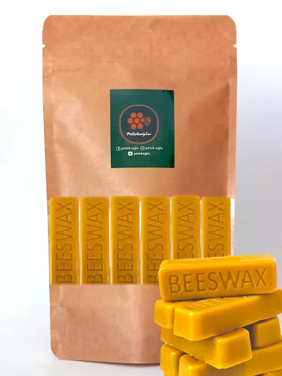 Besswax Mini Külçe 5Kg Petekoğlu Filtre Edilmiş Doğal Saf Balmumu 
