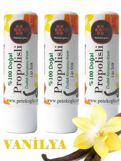 (3 Adet) Propolis, Bal, Shea , Hindistan Cevizi ve Zeytinyağı El Yapımı Dudak Kremi Nemlendirici