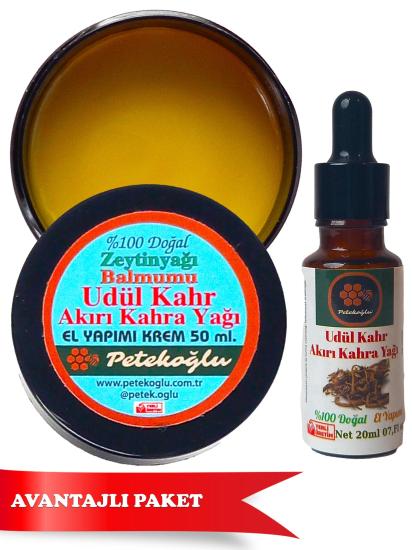 (Krem 50ML+20ML Yağ) Üdül Kahr-Akırı Karha ’Çirkini Güzelleştiren Bitki’ Balmumu Onarıcı Bakım Kremi