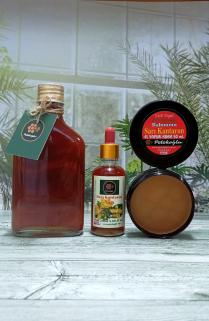 (200ML+50ML+50ML) Sarı Kantaron Yağı Ve Sarı Kantaron Kremi %100 Doğal El Yapımı Kantaron Yağı