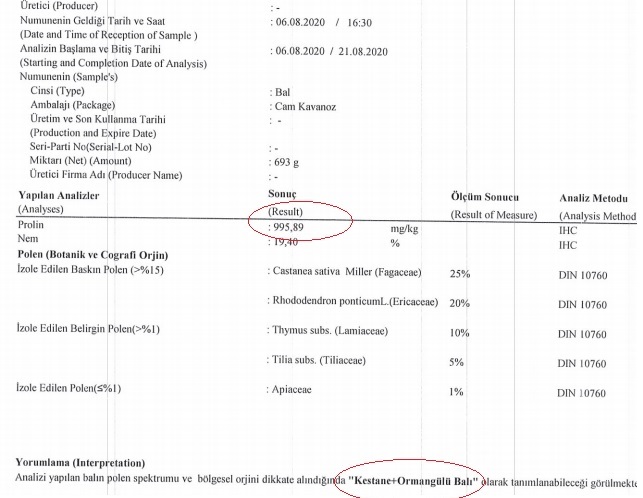 Butik Üretim Ev Yapımı Kestane + Orman Gülü Bal Sirkesi 500ML
